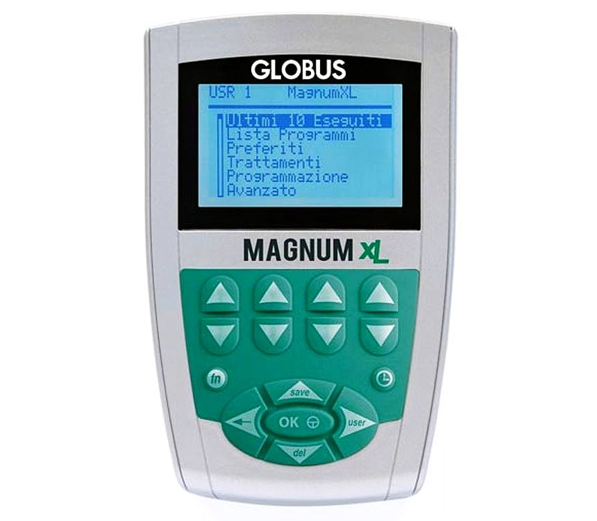 Apparecchio per magnetoretapia a bassa frequenza GLOBUS Magnum XL con solenoide flessibile